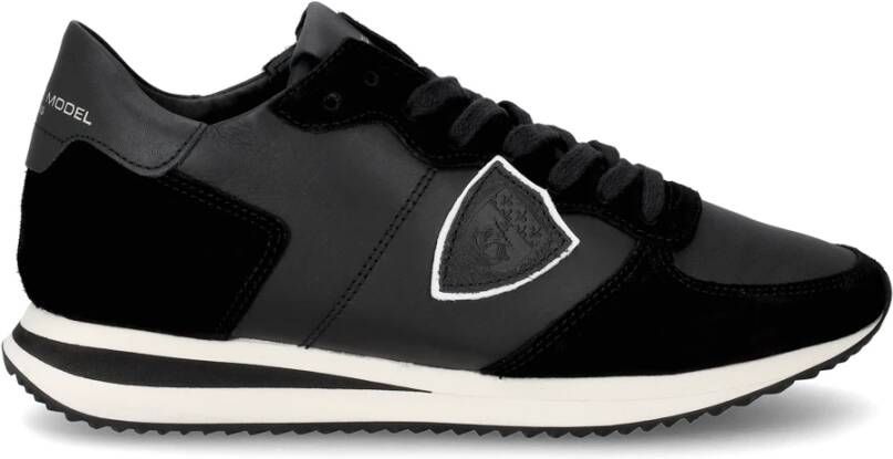 Philippe Model Zwarte Urban Glamour Trpx Sneaker Black Dames