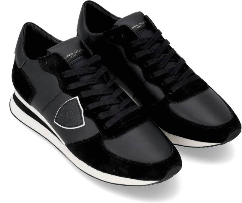 Philippe Model Zwarte Urban Glamour Trpx Sneaker Black Dames