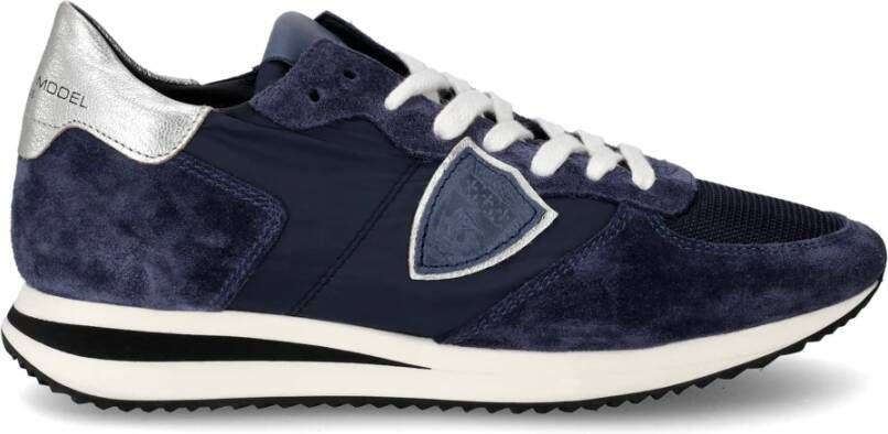 Philippe Model Upgrade je Sneakercollectie met Stijlvolle Trpx Low Woman Sneakers Blauw Dames - Foto 2