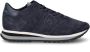 Philippe Model Blauwe Suède Trpx Lage Sneaker Blauw Heren - Thumbnail 4