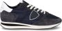 Philippe Model men's shoes suede trainers sneakers Trpx Blauw Heren - Thumbnail 1