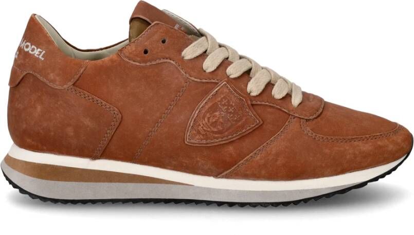 Philippe Model Sneakers Trpx Running Brown Dames