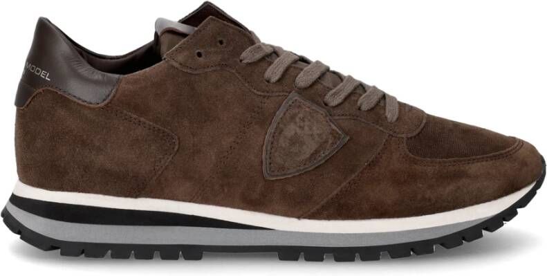 Philippe Model Sneakers Trpx Running Brown Heren