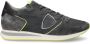 Philippe Model Effen Patroon Leren Sneakers voor Heren Grijs Heren - Thumbnail 1