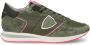 Philippe Model Bekijk hier de Tzld- Tropez X WN29 MONDIAL NEON-MILITAIRE van by SHUZ sneakers lage-sneakers dames WN29 MONDIAL NEON-MILITAIRE Suede Comb - Thumbnail 2