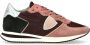 Philippe Model Burgundy Pink Nylon Leren Sneakers voor Dames Multicolor Dames - Thumbnail 1