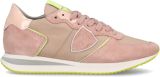 Philippe Model Roze en Neon Gele Trpx Sneakers Pink Dames - Roze