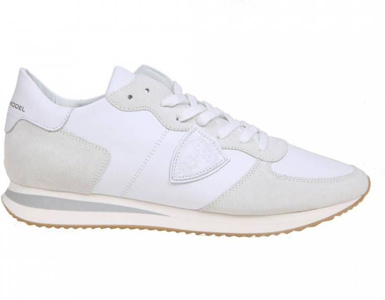 Philippe Model Witte Sneakers voor Mannen en Vrouwen White Heren