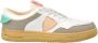 Philippe Model Lyon Wit Roze Groene Sneaker Meerkleurig Dames - Thumbnail 5