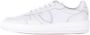 Philippe Model Witte platte schoenen Urban Sneaker Minimalistisch ontwerp White - Thumbnail 128