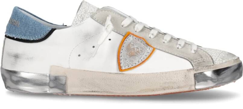 Philippe Model Sneakers White Heren