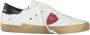 Philippe Model Witte Sneakers Leder Katoen Rubber Zool Multicolor Heren - Thumbnail 29
