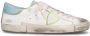 Philippe Model Vintage Skate Sneakers Lichtblauw Grijs Multicolor Heren - Thumbnail 13