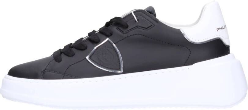 Philippe Model Tres Temple Sneakers: Schone vormen Italiaanse materialen Black Dames - Foto 2