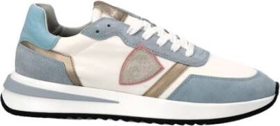 Philippe Model Tropez 2.1 Lage Dames Sneakers Blauw Dames