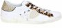 Philippe Model Low Sneakers with Animalier and Glitter Detail - Thumbnail 6