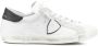 Philippe Model Witte Leren Sneakers met Contrasterende Hiel White Heren - Thumbnail 8