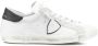 Philippe Model Witte leren sneakers met contrasterende hiel White Heren - Thumbnail 8