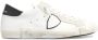 Philippe Model Witte Leren Sneakers met Contrasterende Hiel White Heren - Thumbnail 12