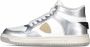 Philippe Model Witte Zilveren High Top Sneakers White Dames - Thumbnail 14