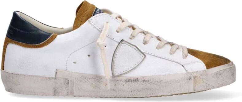 Philippe Model Prlu-Wx21 Sneakers met rubberen zool en vetersluiting White Heren - Foto 5