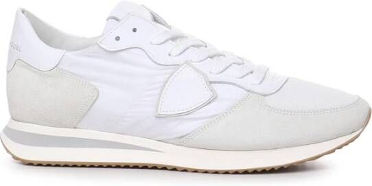 Philippe Model Trpx sneakers van nylon en suède White Heren