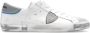 Philippe Model Witte lage top sneakers met asymmetrische band White Heren - Thumbnail 6