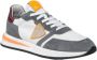 Philippe Model Tropez 2.1 Sneakers Suède en Leren Details White Heren - Thumbnail 1