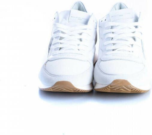 Philippe Model Witte Sneakers voor Mannen en Vrouwen White Heren - Foto 8