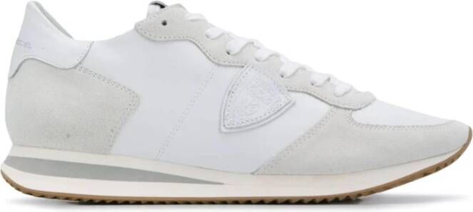 Philippe Model Witte Sneakers voor Mannen en Vrouwen White Heren - Foto 9