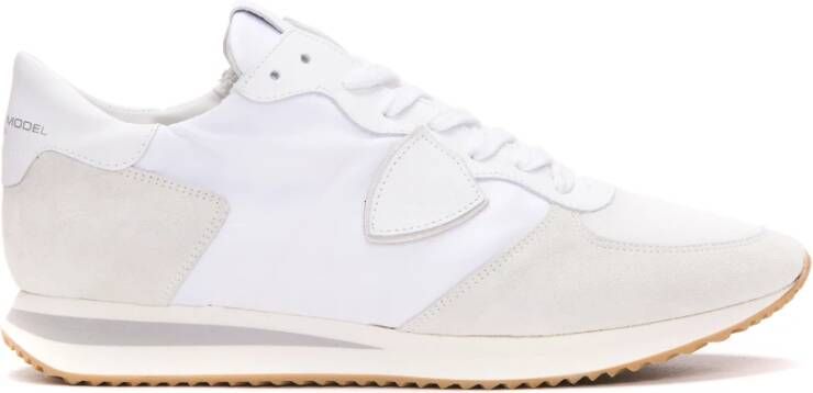 Philippe Model Witte Sneakers voor Mannen en Vrouwen White Heren - Foto 7