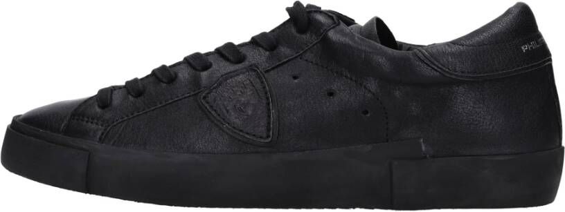Philippe Model Stijlvolle Sneakers voor Heren Black Heren