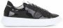 Philippe Model Zwarte Temple Sneakers met Logo Plaque Zwart Dames - Thumbnail 3
