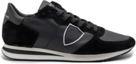 Philippe Model Zwarte Urban Glamour Trpx Sneaker Black Dames