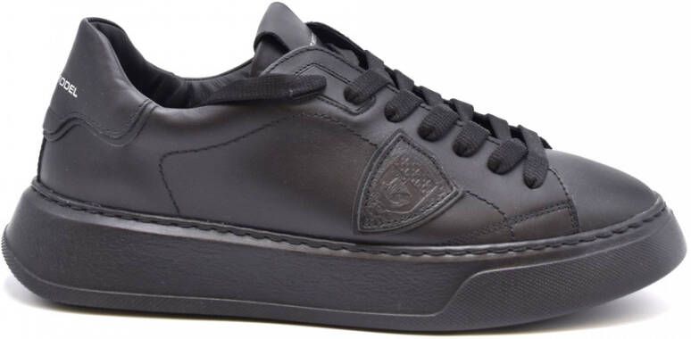 Philippe Model Lage Tempel Herenschoenen Black Heren