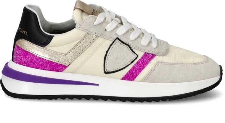 Philippe Model Stijlvolle Casual Sneaker Multicolor Dames