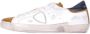 Philippe Model Prlu-Wx21 Sneakers met rubberen zool en vetersluiting White Heren - Thumbnail 12