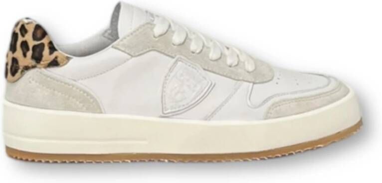 Philippe Model Stijlvolle Lage Sneakers White Dames
