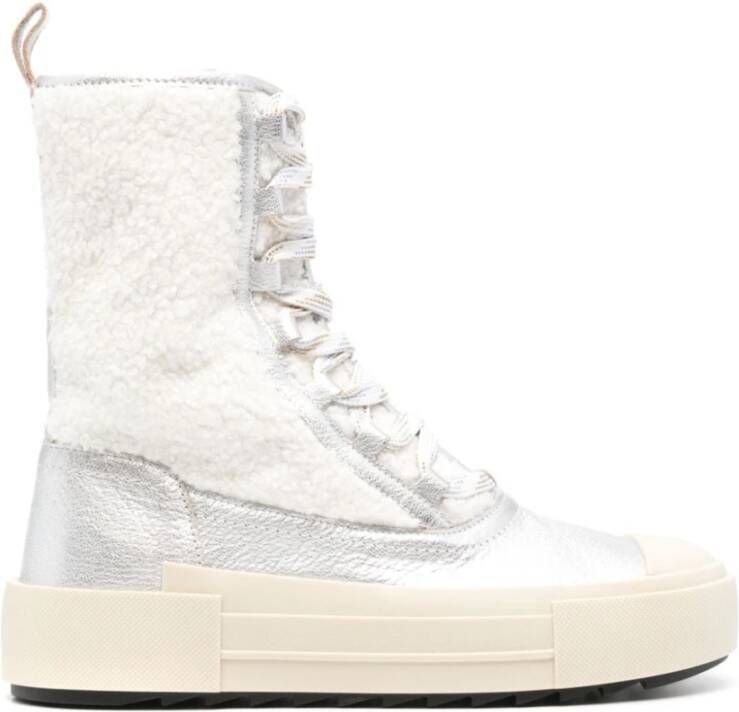 Philippe Model Sneakers Paris Haute Tennis Women Zwart Zilver White Dames