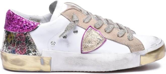 Philippe Model Stijlvolle Sneakers met Rubberen Zool