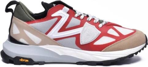 Philippe Model Stijlvolle Sneakers met Rubberen Zool