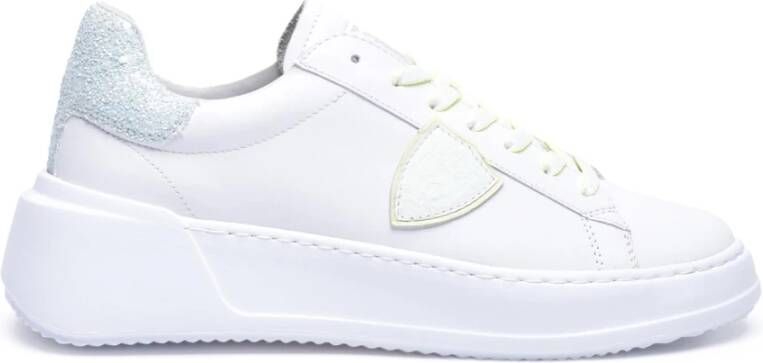 Philippe Model Stijlvolle Sneakers met Rubberen Zool