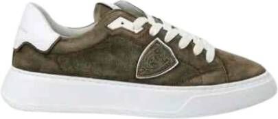 Philippe Model Stijlvolle Sneakers voor nen en Groen