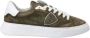 Philippe Model Stijlvolle Sneakers voor nen en Groen - Thumbnail 1