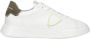 Philippe Model Witte Lage Sneakers met Bovenwerk van Kalfsleer White Heren - Thumbnail 1