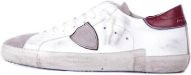 Philippe Model Vintage Multikleur Veterschoenen White Heren