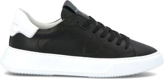 Philippe Model Temple High-Fashion Sneakers Black Heren