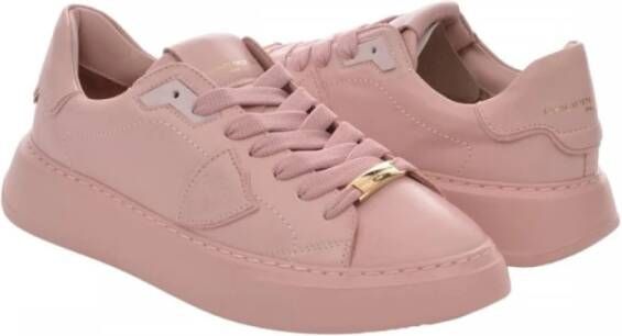 Philippe Model Temple Sneakers Roze Dames