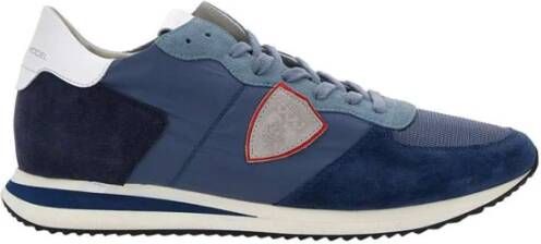 Philippe Model Trendy Tzlu W105 Sneakers Blauw Heren