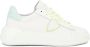 Philippe Model Glitter White Yellow Casual Sneakers White Dames - Thumbnail 11